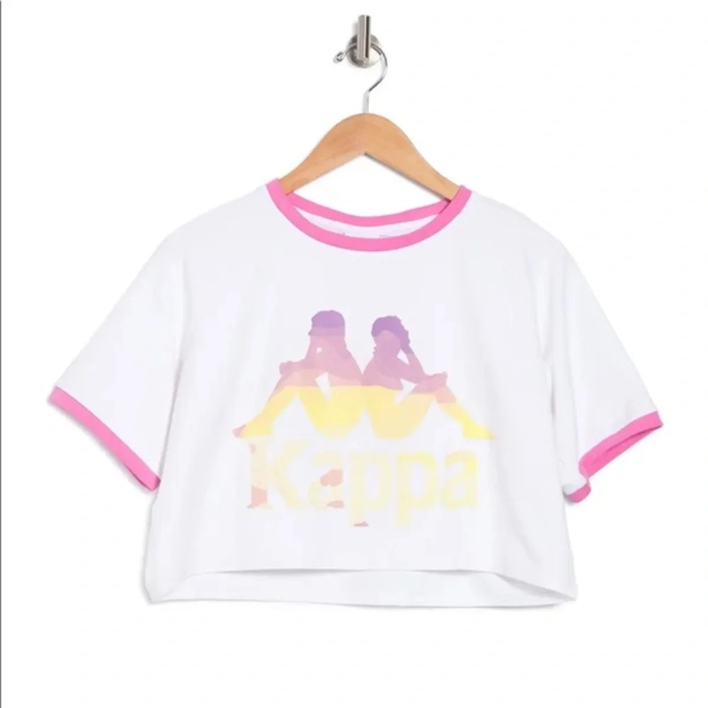 Kappa Active Authentic Sand Caraff Crop Shirt — image 5 of 7